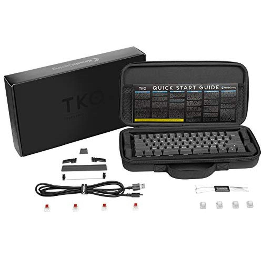 Kinesis Gaming: Kinesis TKO Mechanical Keyboard Clicky – In Use