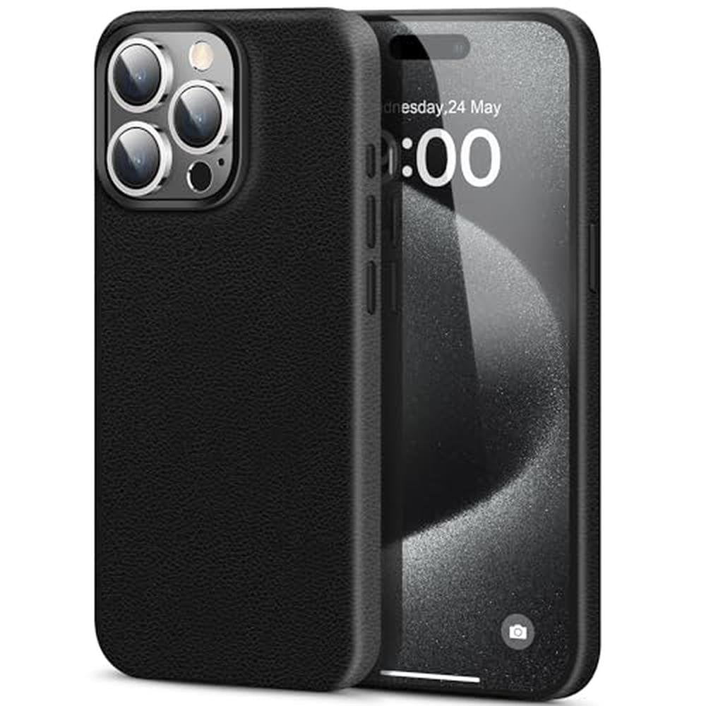 Kingflag Vegan Leather Magnetic Case – Front View