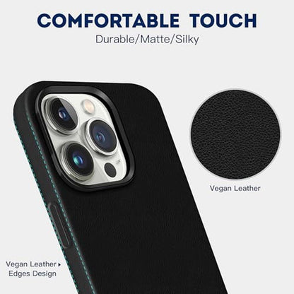 Kingflag Vegan Leather Magnetic Case – Close-up Detail