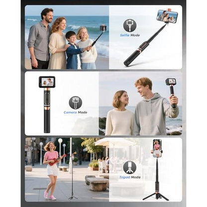 Tripod Kinwald: Kinwald Selfie Stick Tripod for iPhone – In Use