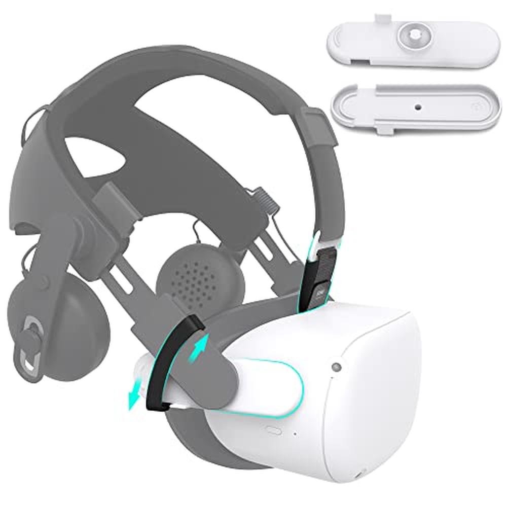 Strap for Quest 2 Controller: KIWI Design Deluxe Audio – Front View