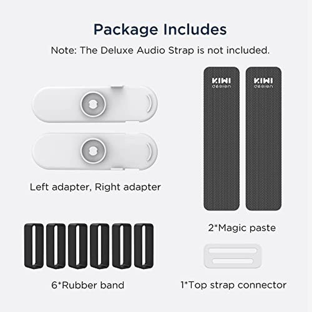 Strap for Quest 2 Controller: KIWI Design Deluxe Audio – Side View