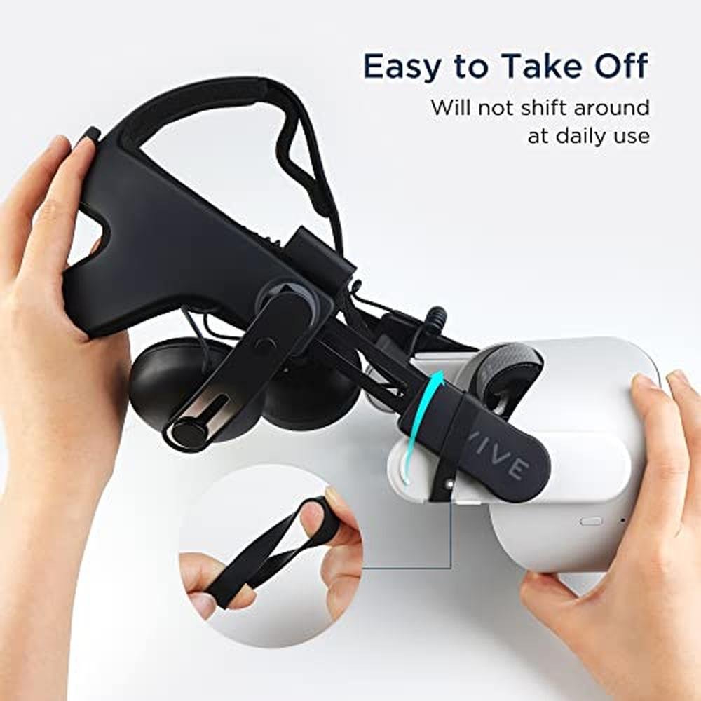 Strap for Quest 2 Controller: KIWI Design Deluxe Audio – Close-up Detail