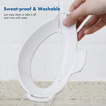 Strap Quest: Kiwi Design Headset Strap Pad Replacement for – In Use