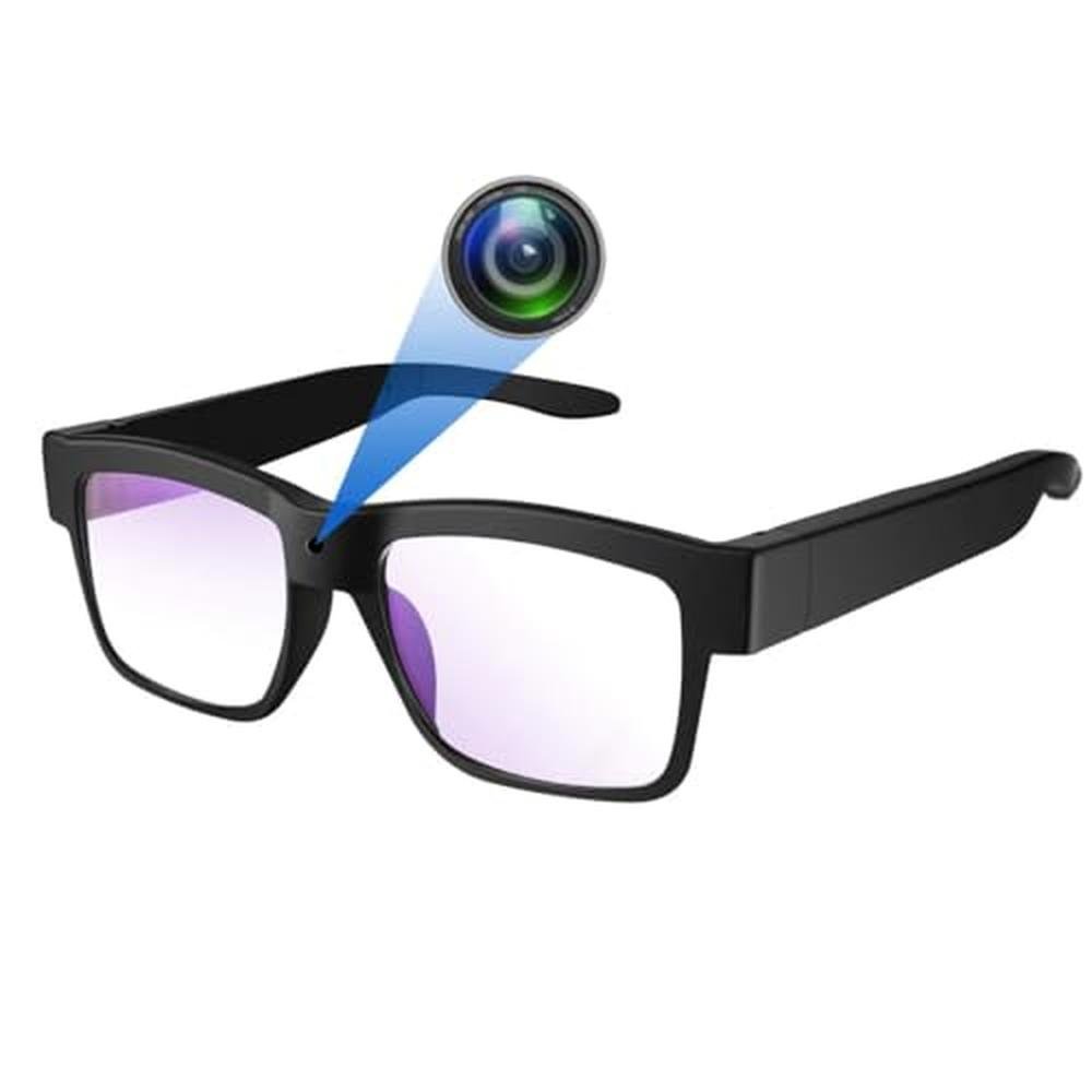 Camera Glasses: KLSYQ 1080p HD Smart Video Recording Glasses – Front View