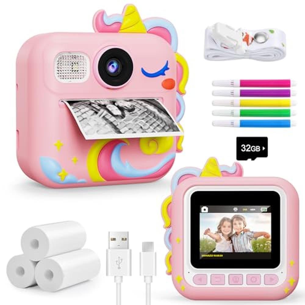Kids Camera: KOKODI Instant Print Toddler Camera – Front View