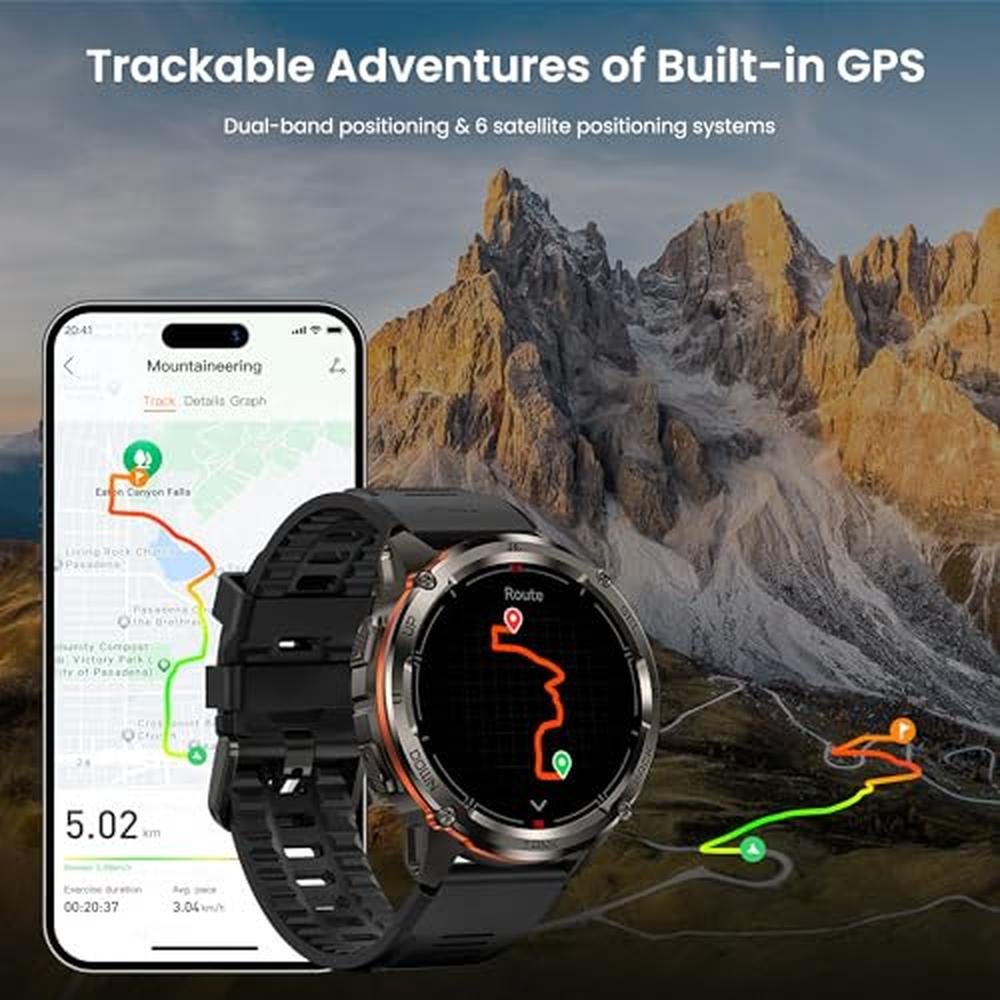 Kospet Tank T3 Ultra 2: Kospet Smart Watch for Men – In Use
