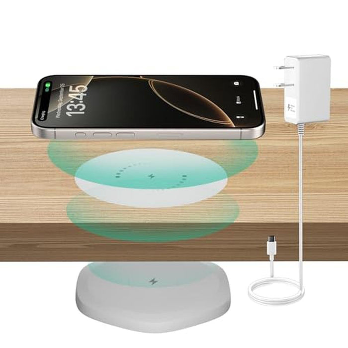 Wireless Charger KPON: KPON Invisible Wireless Charger 30mm – Front View