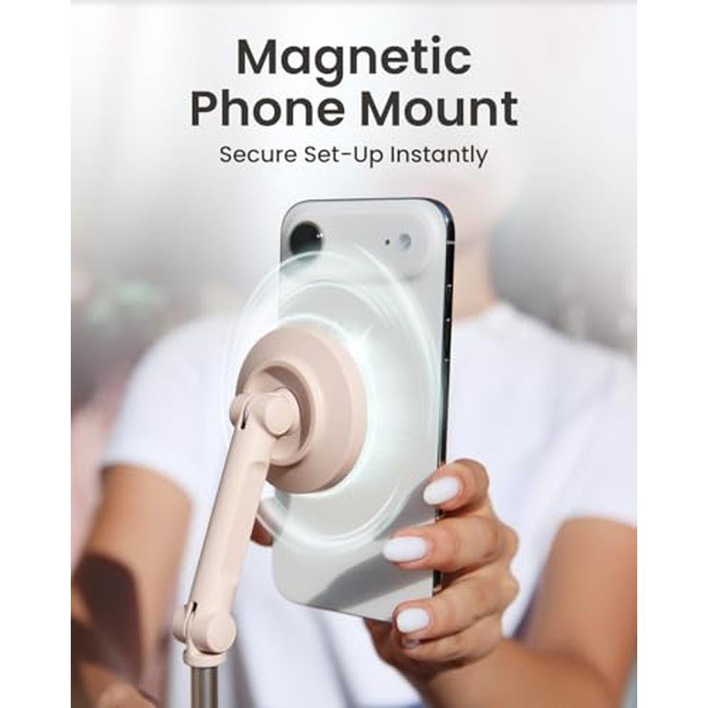 Phone Tripod: KraftGeek Magnetic iPhone MagSafe Tripod Stand – Close-up Detail