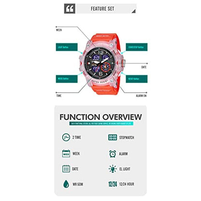 Men Watch: KXAITO Men's Analog Sports Watch Military Watch – In Use