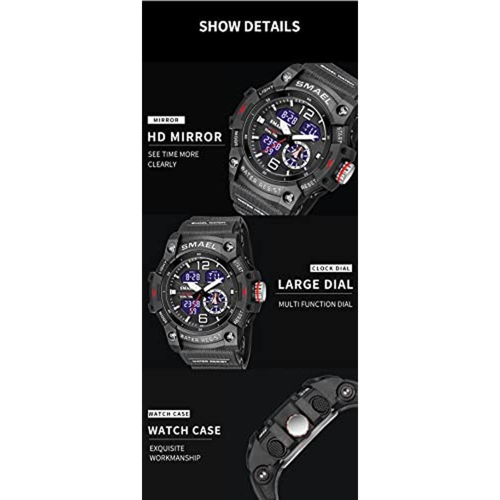 Men Watch: KXAITO Men's Analog Sports Watch Military Watch – Packaging