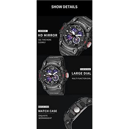 Men Watch: KXAITO Men's Analog Sports Watch Military Watch – Packaging