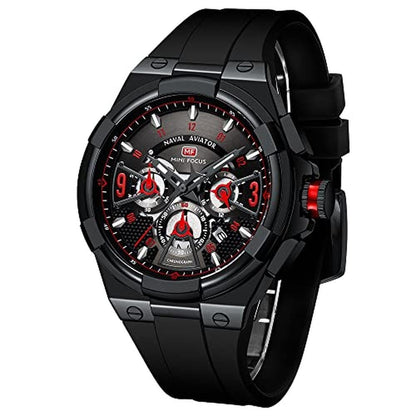 Watches Watch: KXAITO Mens Military Sport Waterproof – Front View