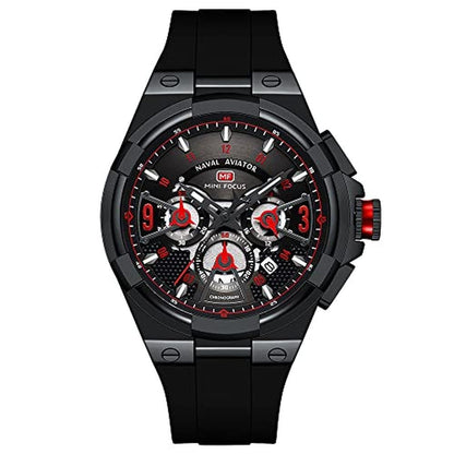 Watches Watch: KXAITO Mens Military Sport Waterproof – Close-up Detail