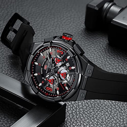 Watches Watch: KXAITO Mens Military Sport Waterproof – In Use