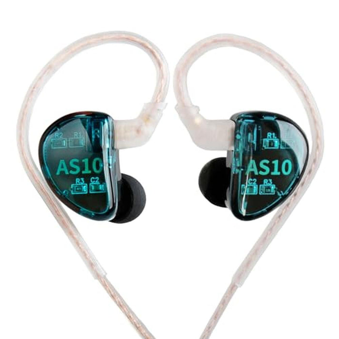 AS10 Monitors: KZ AS10 5 Balanced Armature Driver Noise – Front View