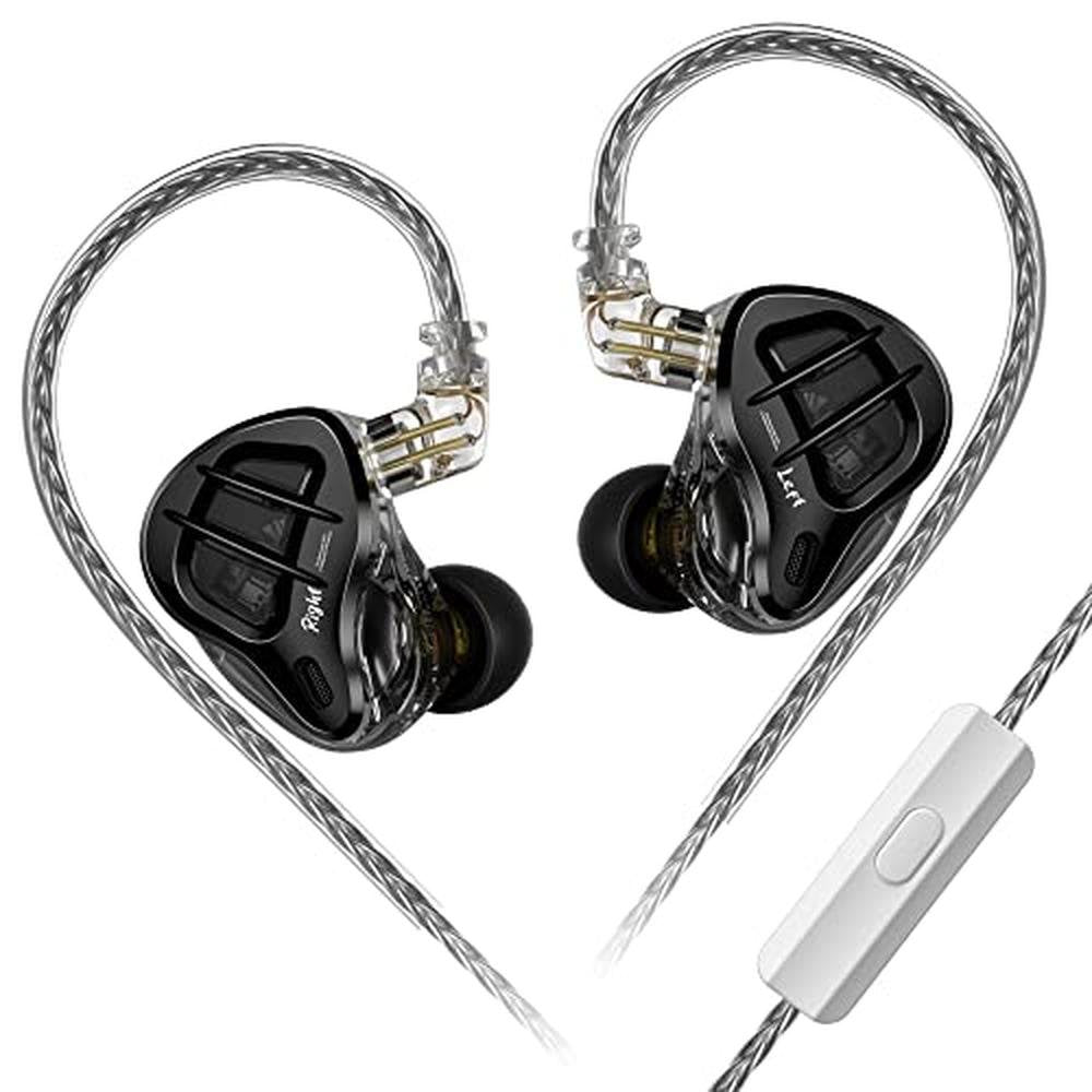 Ear Zar: KZ ZAR In-Ear Monitor 7BA 1DD Hybrid Drivers – Front View