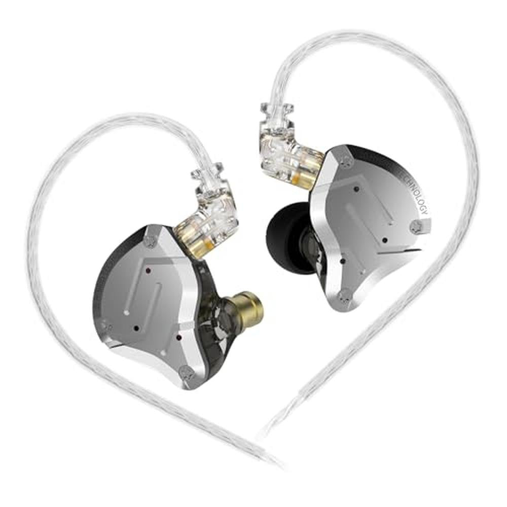KZ ZS10 Pro in Ear Monitor: IEM Earbuds Headphone – Front View