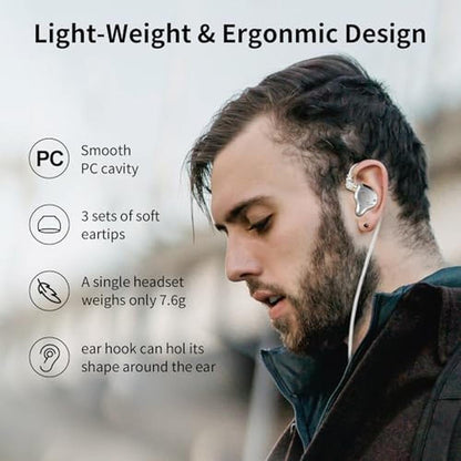 KZ ZS10 Pro in Ear Monitor: IEM Earbuds Headphone – Close-up Detail