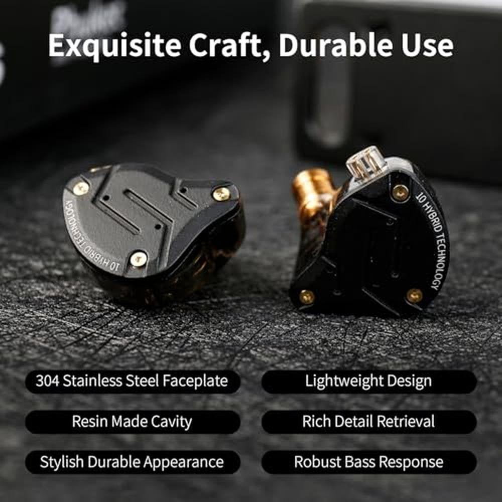 KZ ZS10 Pro in Ear Monitor: IEM Earbuds Headphone – In Use