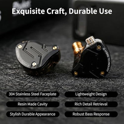 KZ ZS10 Pro in Ear Monitor: IEM Earbuds Headphone – In Use