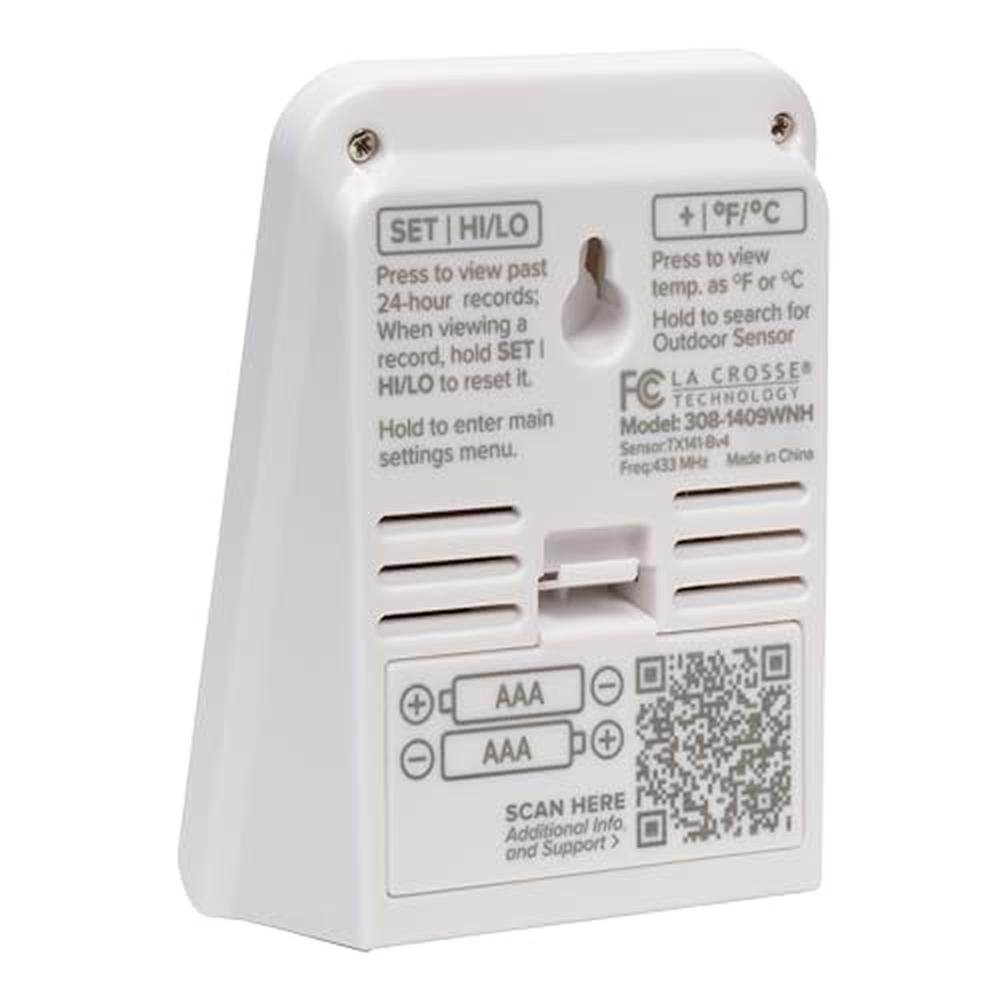 La Crosse Technology 308-1409WNH CBP – Close-up Detail