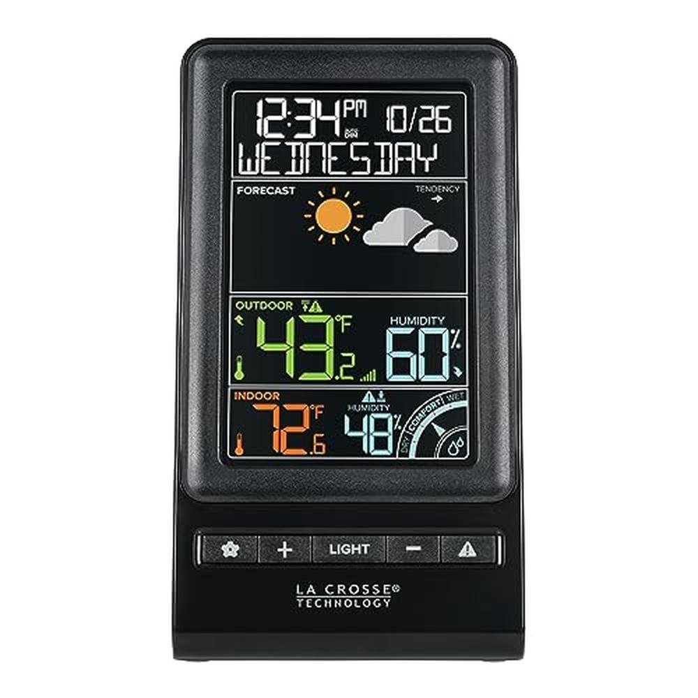 La Crosse Technology: 308-1415C Digital Multi-Color – Side View