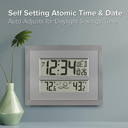 La Crosse Technology: Atomic Wall Table Clock 512-85937 – In Use