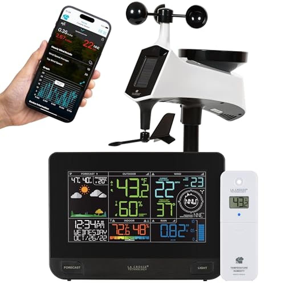 La Crosse Technology: Professional Smart Wi-Fi Weather – Front View