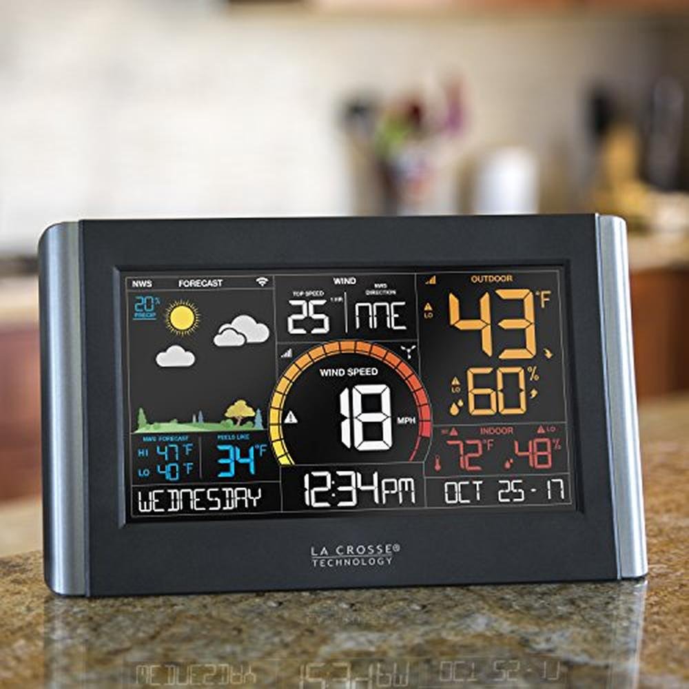 La Crosse Technology Wireless Wi-Fi Digital Weather and – Packaging