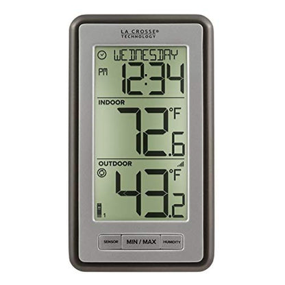 Temperature Monitor: La Crosse Technology WS-9160UV3 – Front View