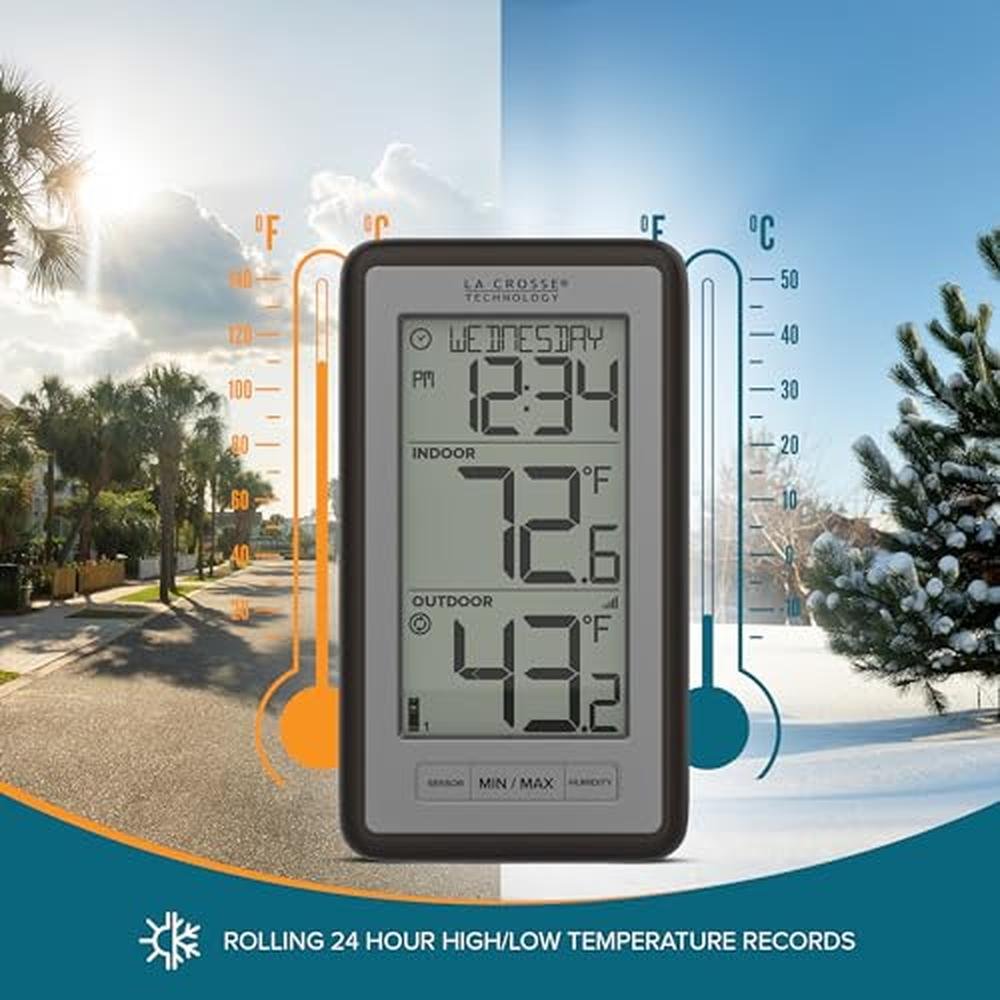 Temperature Monitor: La Crosse Technology WS-9160UV3 – In Use
