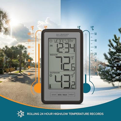 Temperature Monitor: La Crosse Technology WS-9160UV3 – In Use