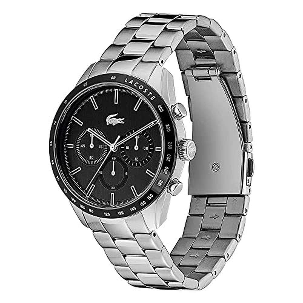 Lacoste Boston: Lacoste Men's Chronograph Stainless Steel – Side View