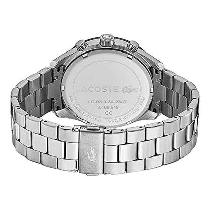 Lacoste Boston: Lacoste Men's Chronograph Stainless Steel – Close-up Detail