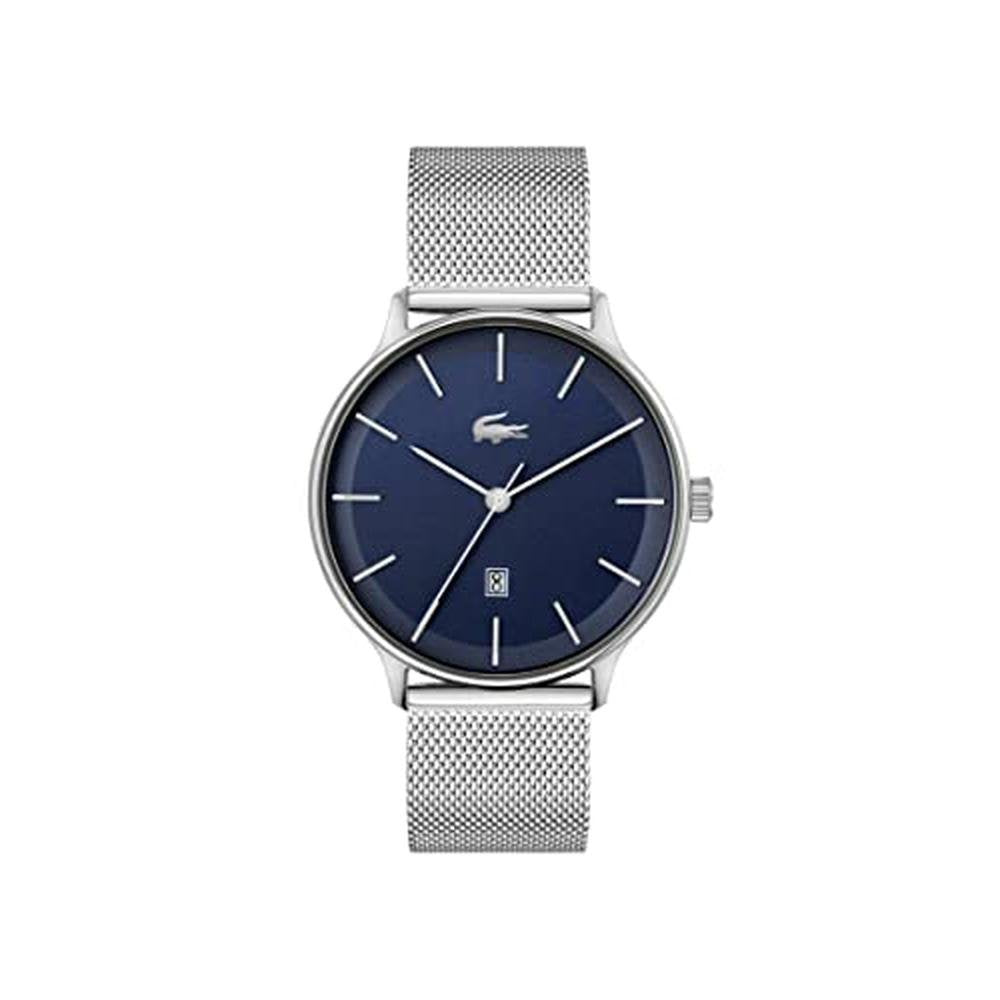 Stainless Steel: Lacoste Club Men's Quartz Stainless Steel – Front View