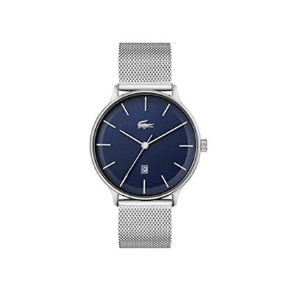 Stainless Steel: Lacoste Club Men's Quartz Stainless Steel – Front View