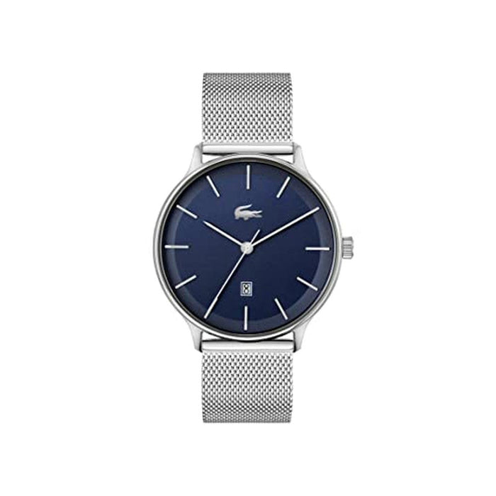 Stainless Steel: Lacoste Club Men's Quartz Stainless Steel – Front View