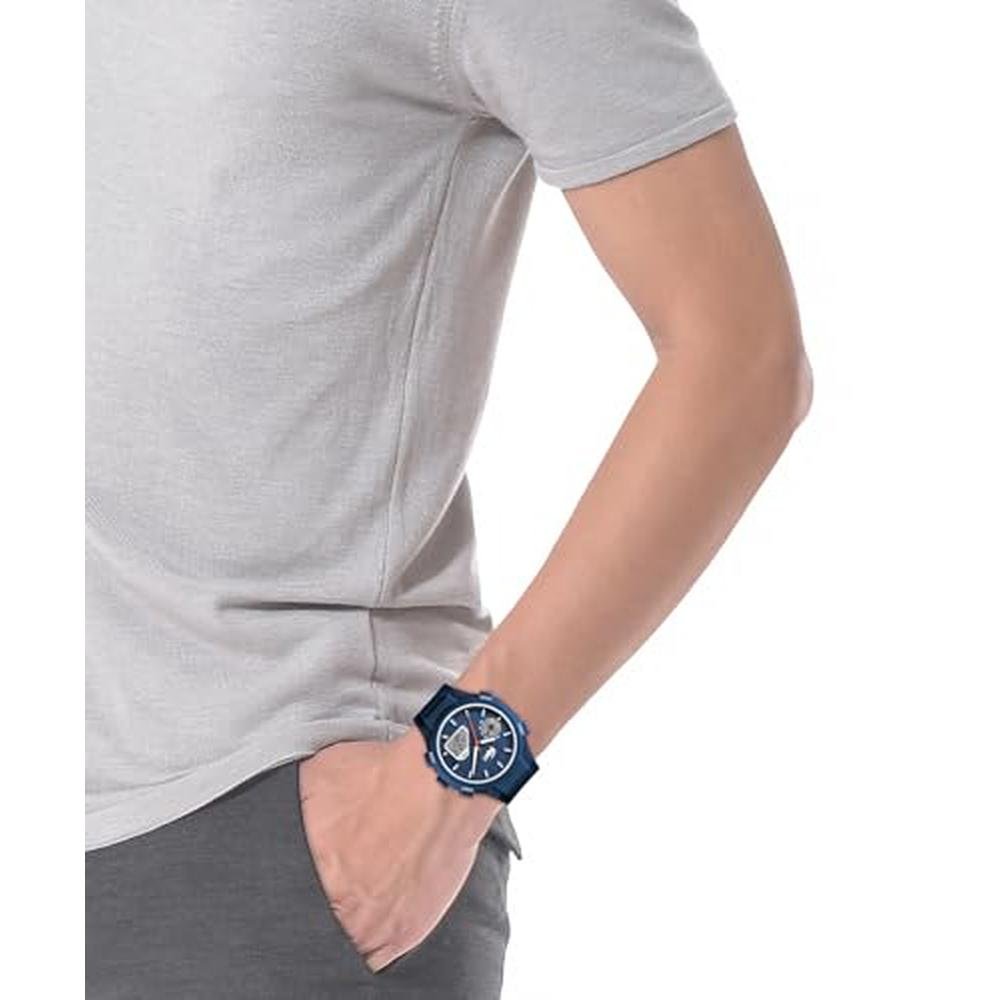 Lacoste LC33: Lacoste LC33 Watch Green Square – Side View