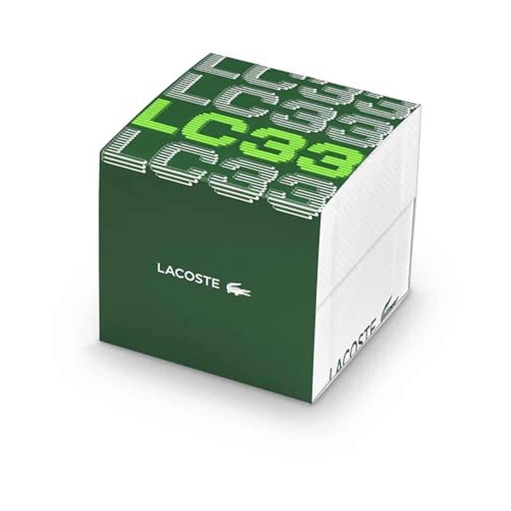 Lacoste LC33: Lacoste LC33 Watch Green Square – Packaging