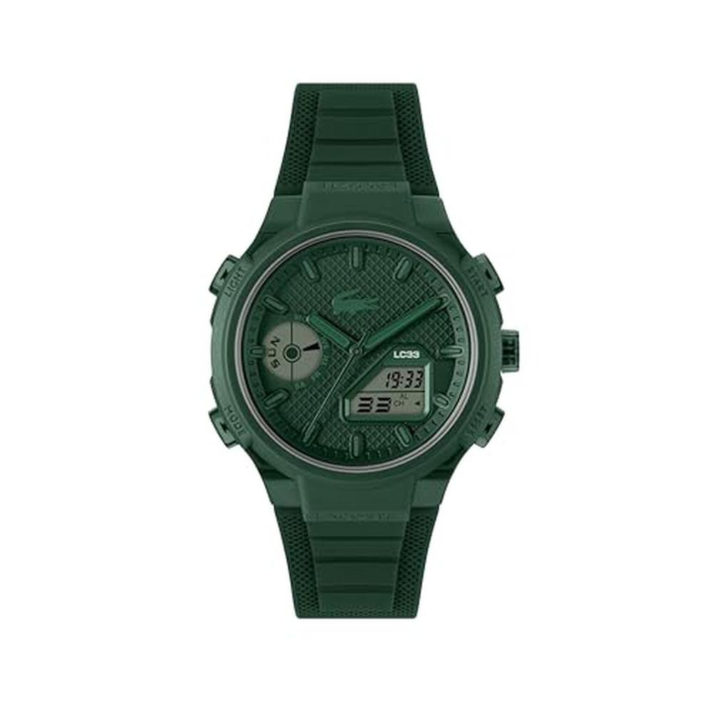 Lacoste LC33: Lacoste LC33 Watch Green – Front View