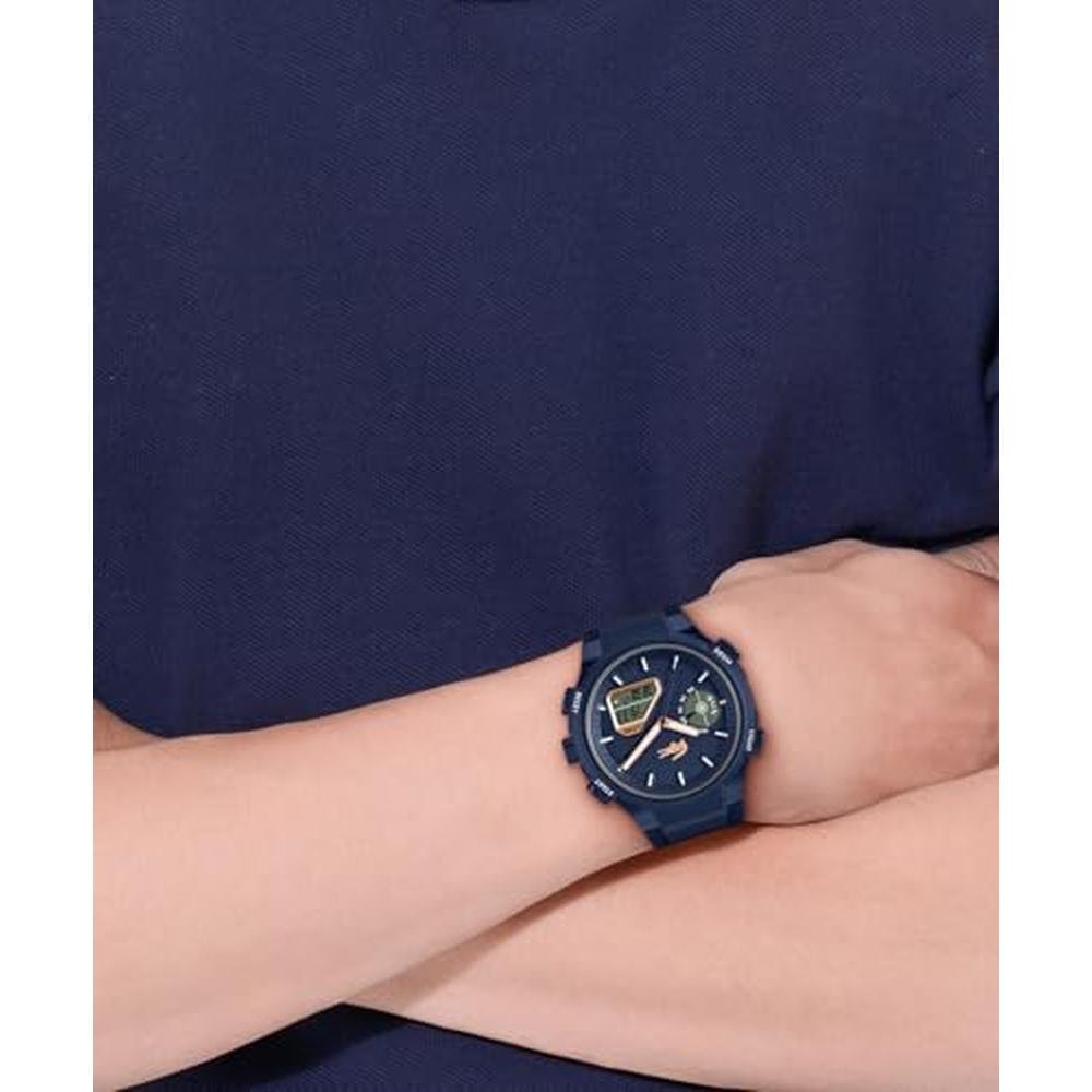 Lacoste LC33: Lacoste LC33 Watch Analog Digital – Side View