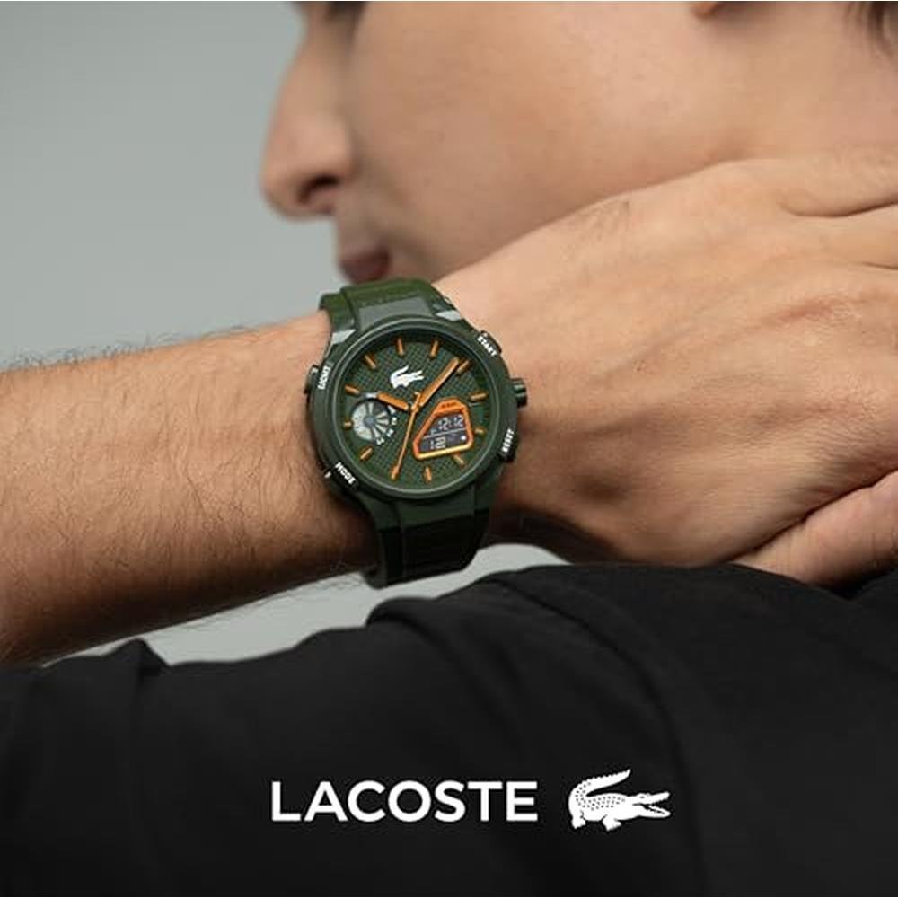 Watch Lacoste: Lacoste LC33 Men's Analog Digital Watch 45mm – Close-up Detail