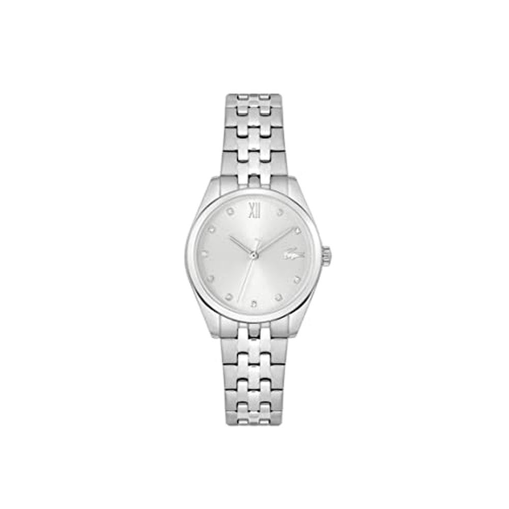 Stainless Steel: Lacoste Tuilerie Women's Quartz Stainless – Front View