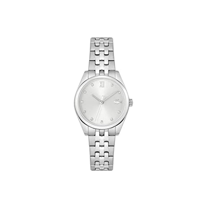 Stainless Steel: Lacoste Tuilerie Women's Quartz Stainless – Front View