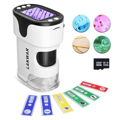 Microscope Lakwar: LAKWAR Portable Digital Microscope – Front View