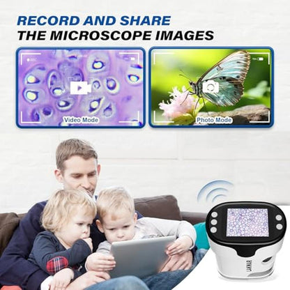 Microscope Lakwar: LAKWAR Portable Digital Microscope – In Use