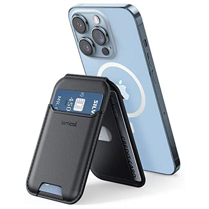 Magnetic Holder: Lamicall Weighted Magnetic Phone Card – Front View