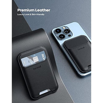 Magnetic Holder: Lamicall Weighted Magnetic Phone Card – Close-up Detail