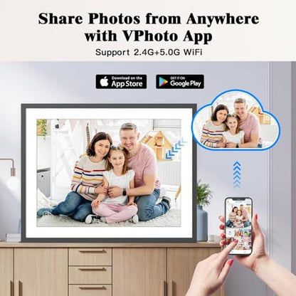 Digital Frame: Large Digital Picture Frame 17 Inch – Packaging